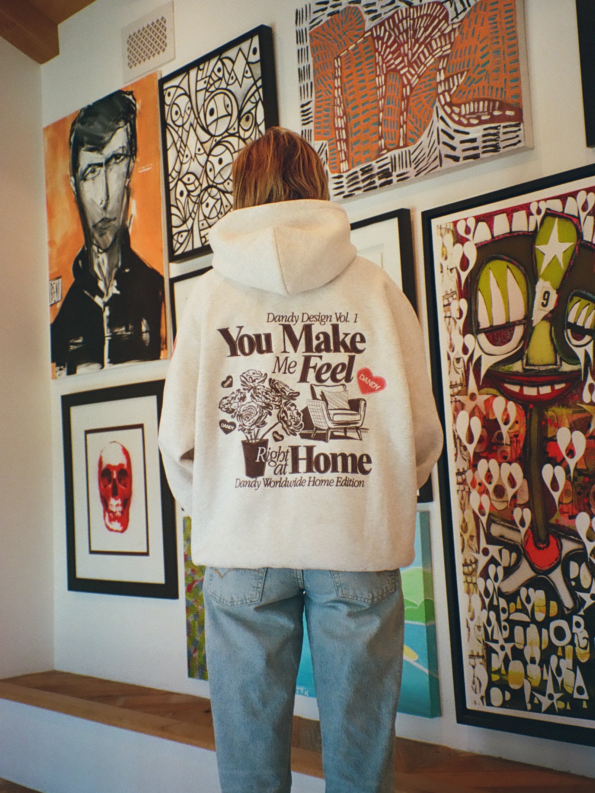 "Home" Limited Hoodie in Heather Gray