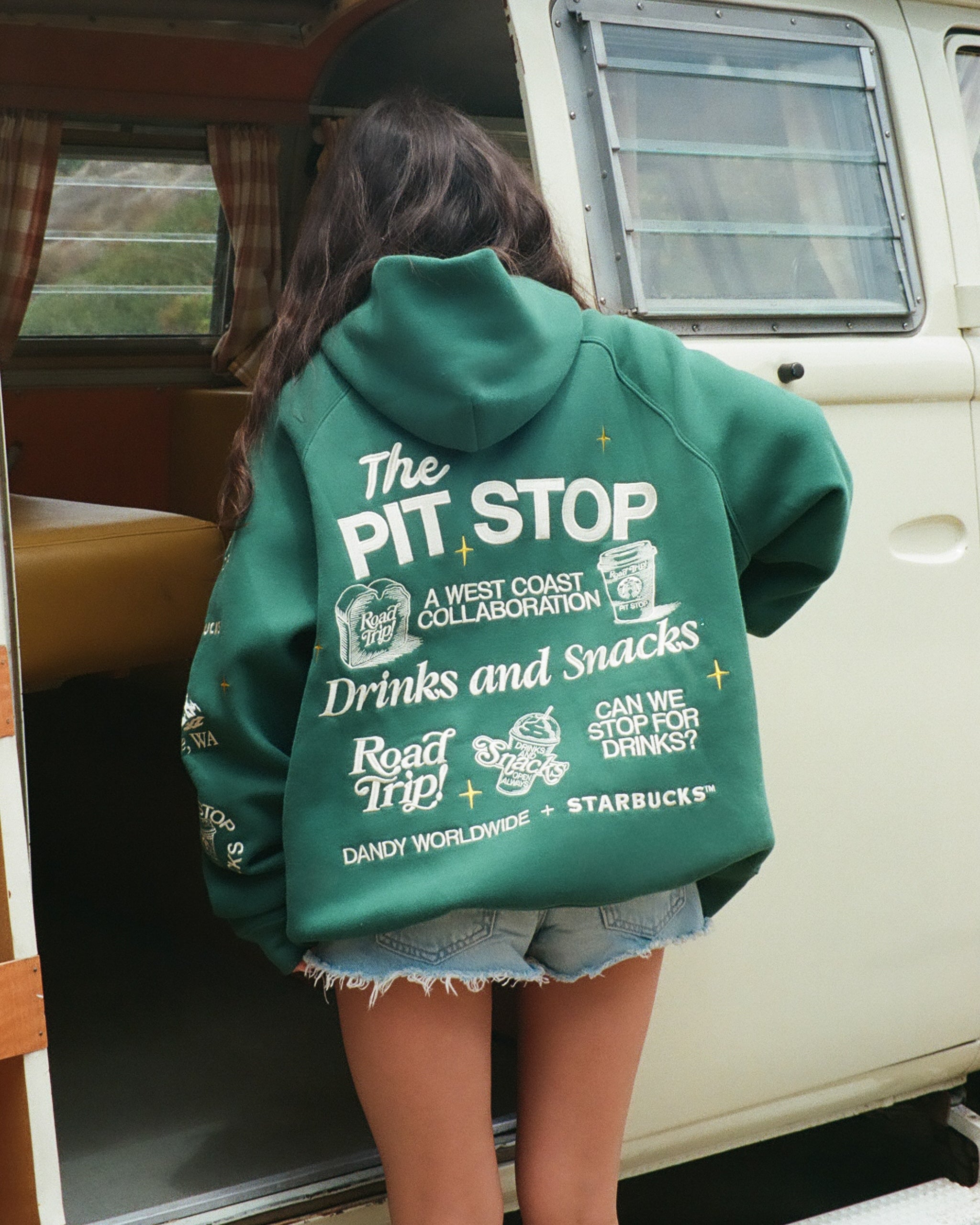 【DEPACTUS（ディパクタス）】NUTS HOODIE Mサイズ DANDY + STARBUCKS 