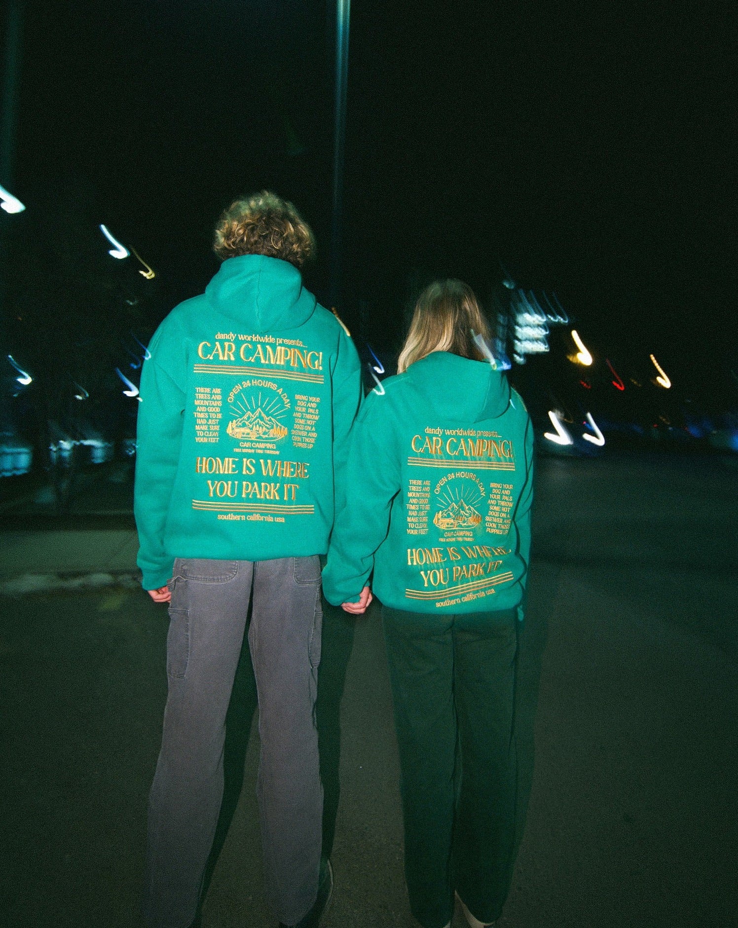 "Car Camping" Oversized Lux Hoodie