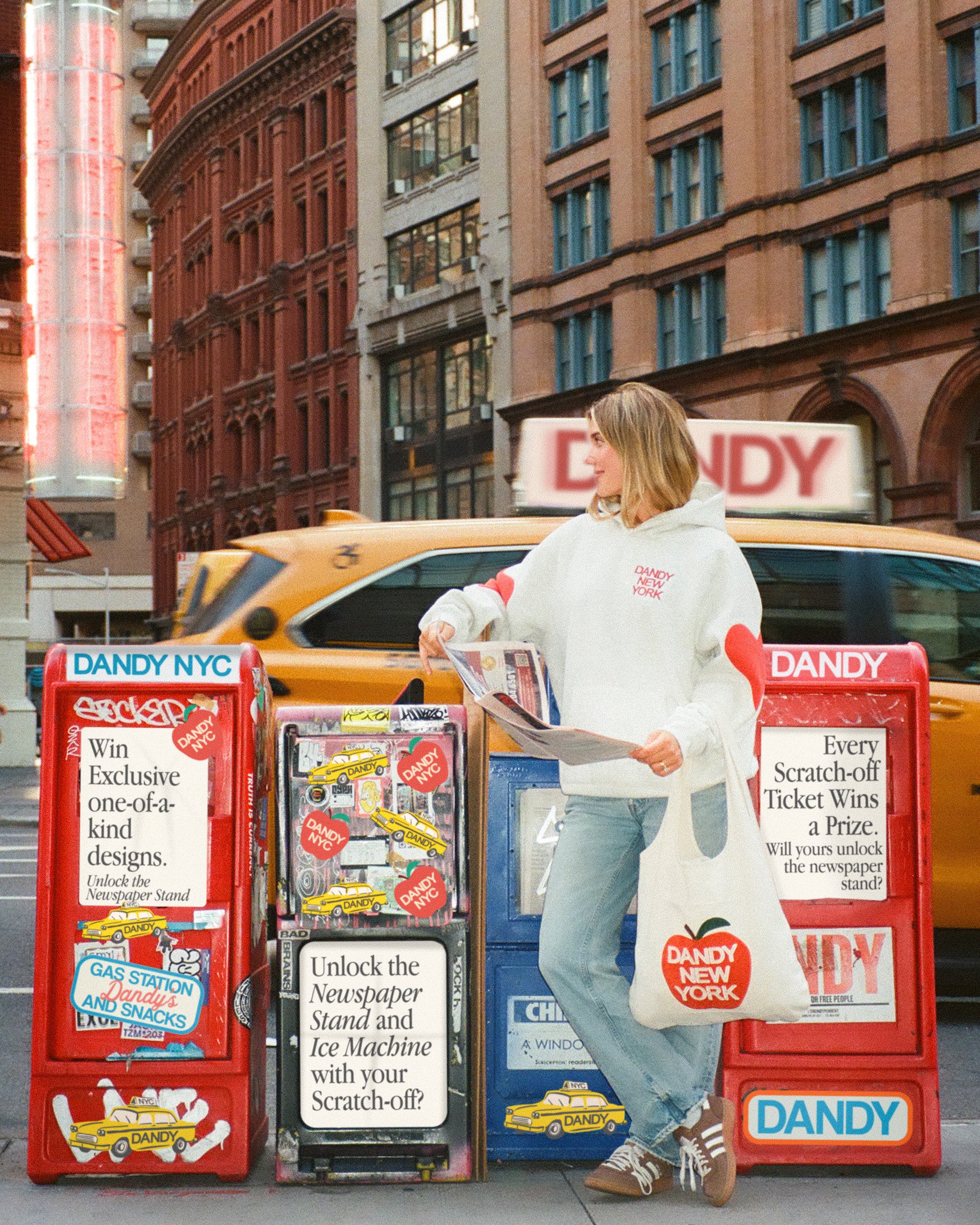 "Big Apple" Double-Sided Tote Bag