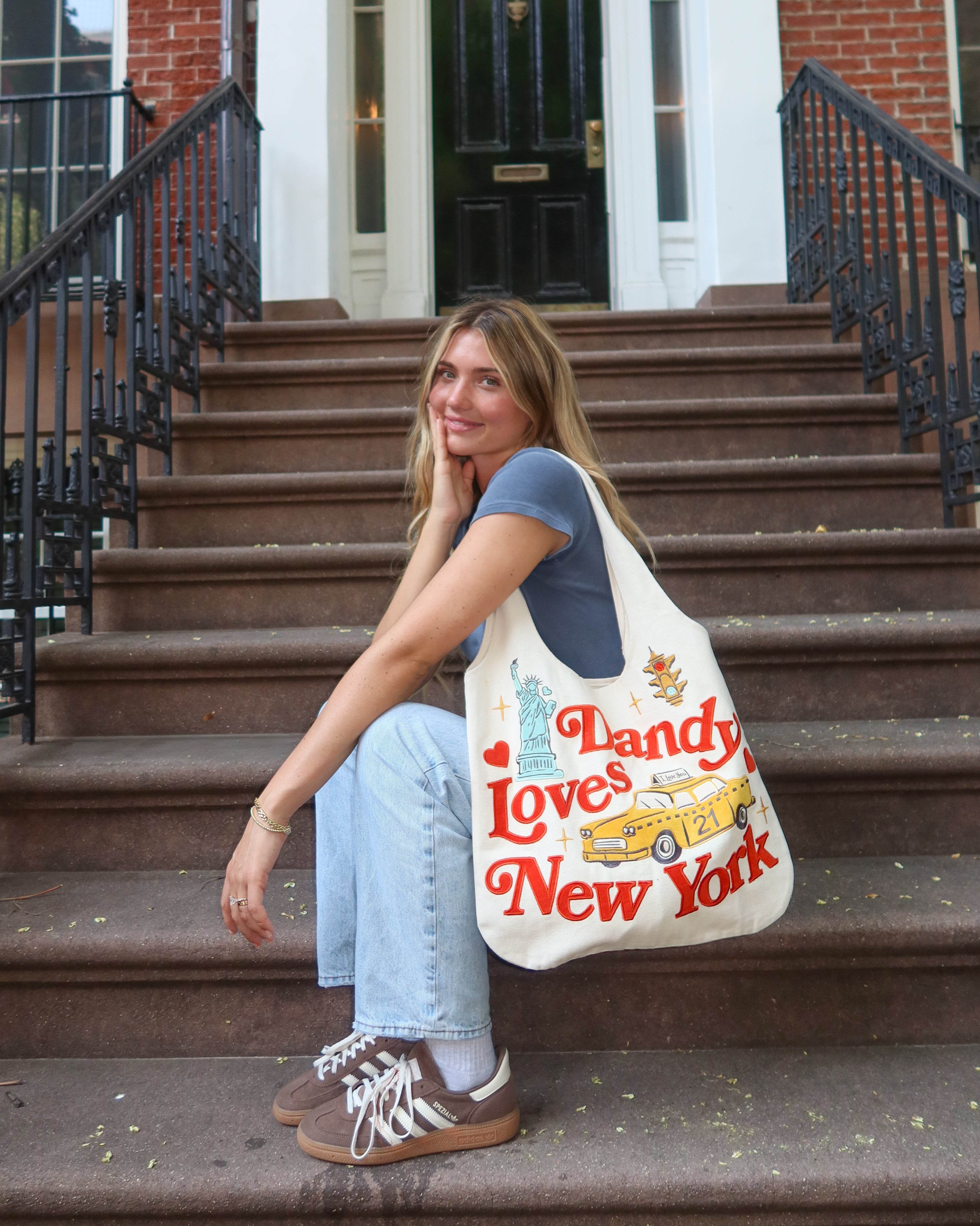 "Big Apple" Double-Sided Tote Bag