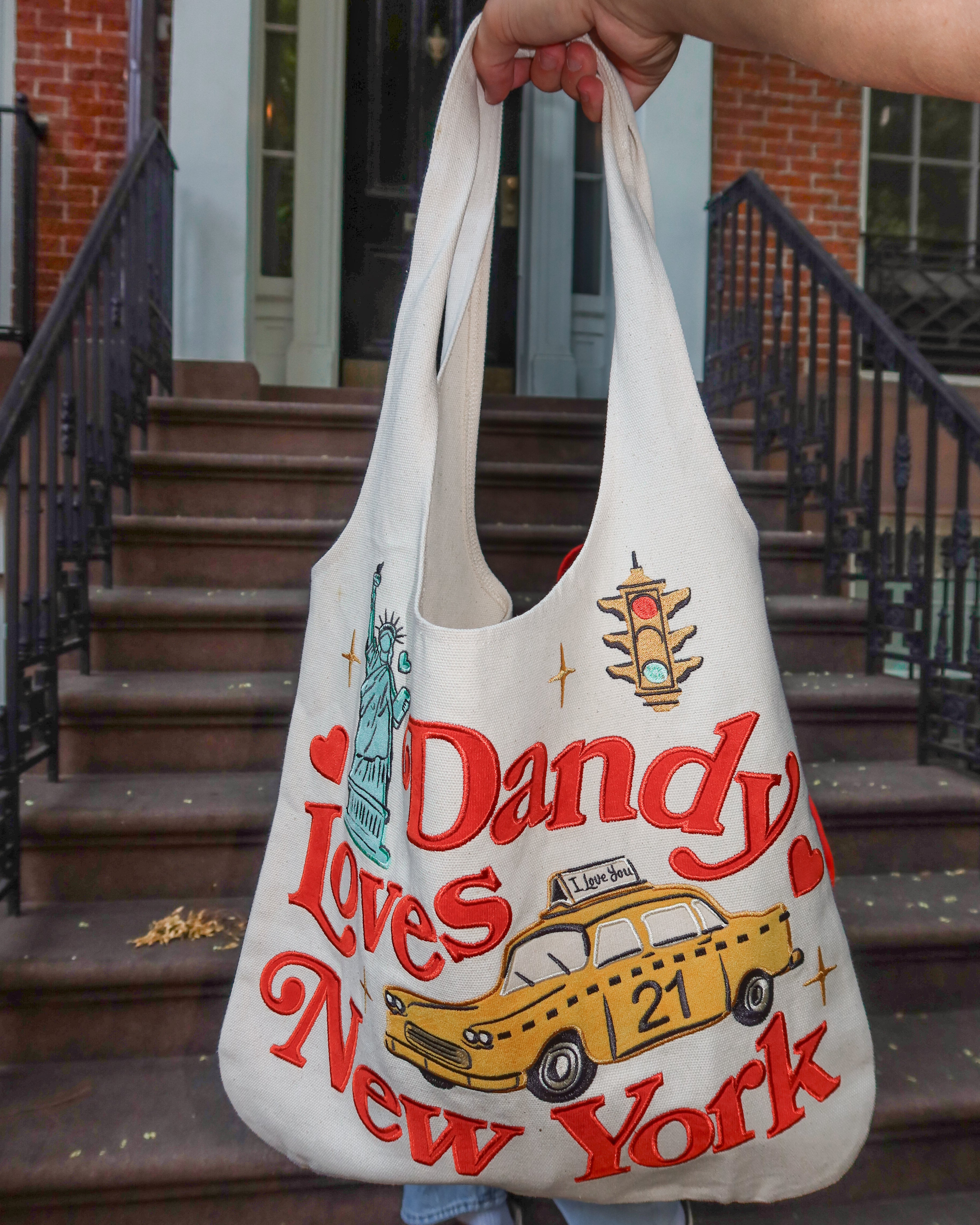 "Big Apple" Double-Sided Tote Bag