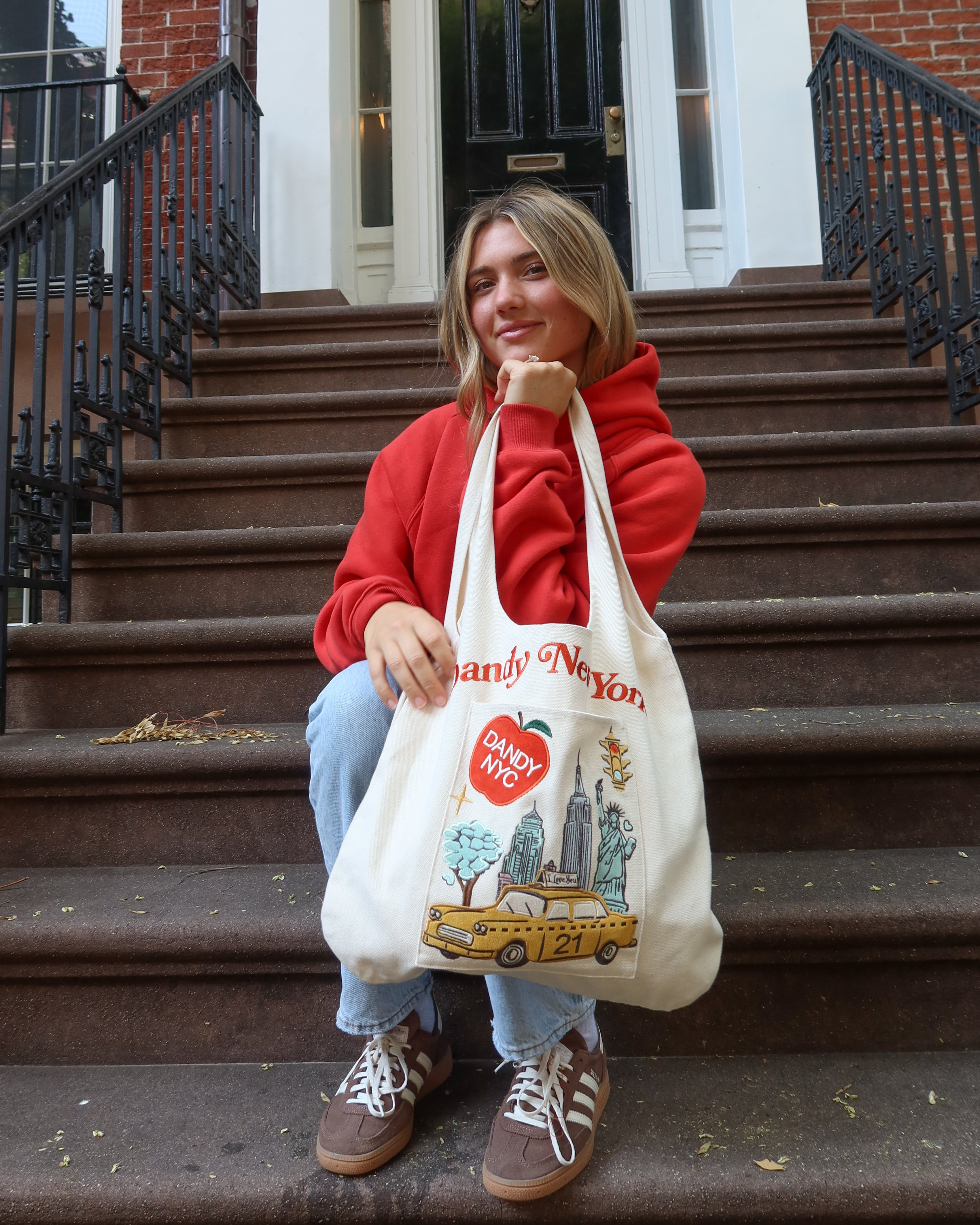 "New York" Double-Sided Tote Bag