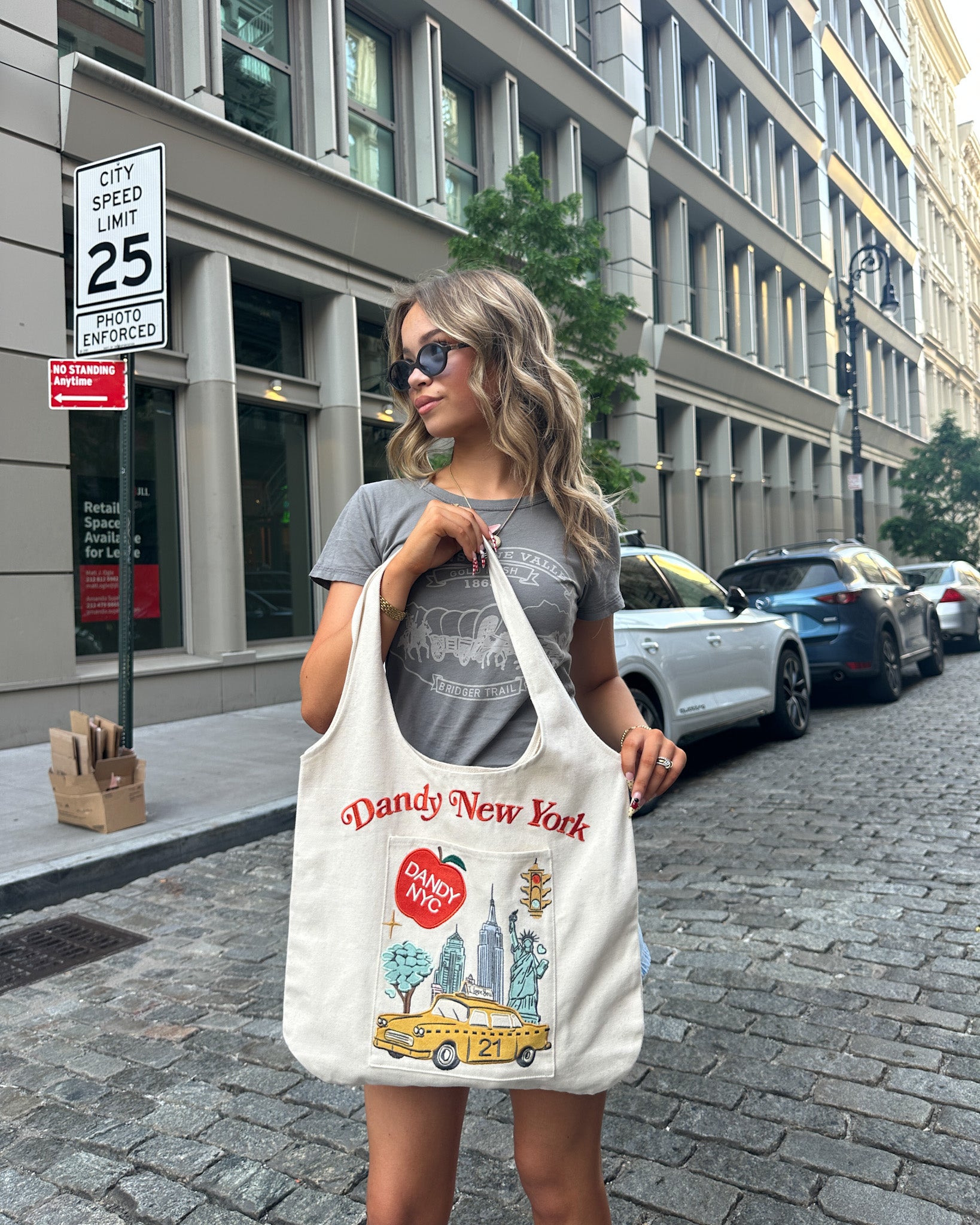 "New York" Double-Sided Tote Bag