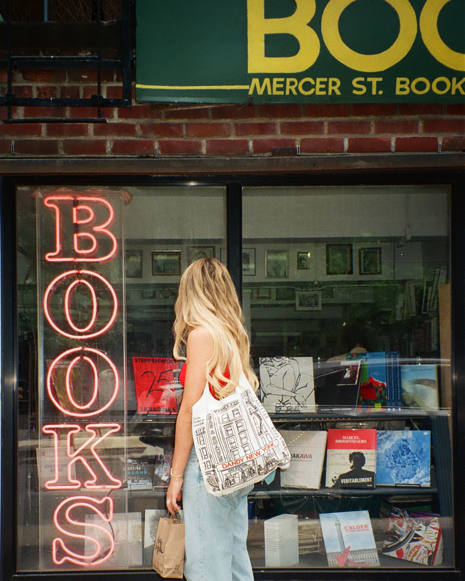 "New York" Double-Sided Tote Bag