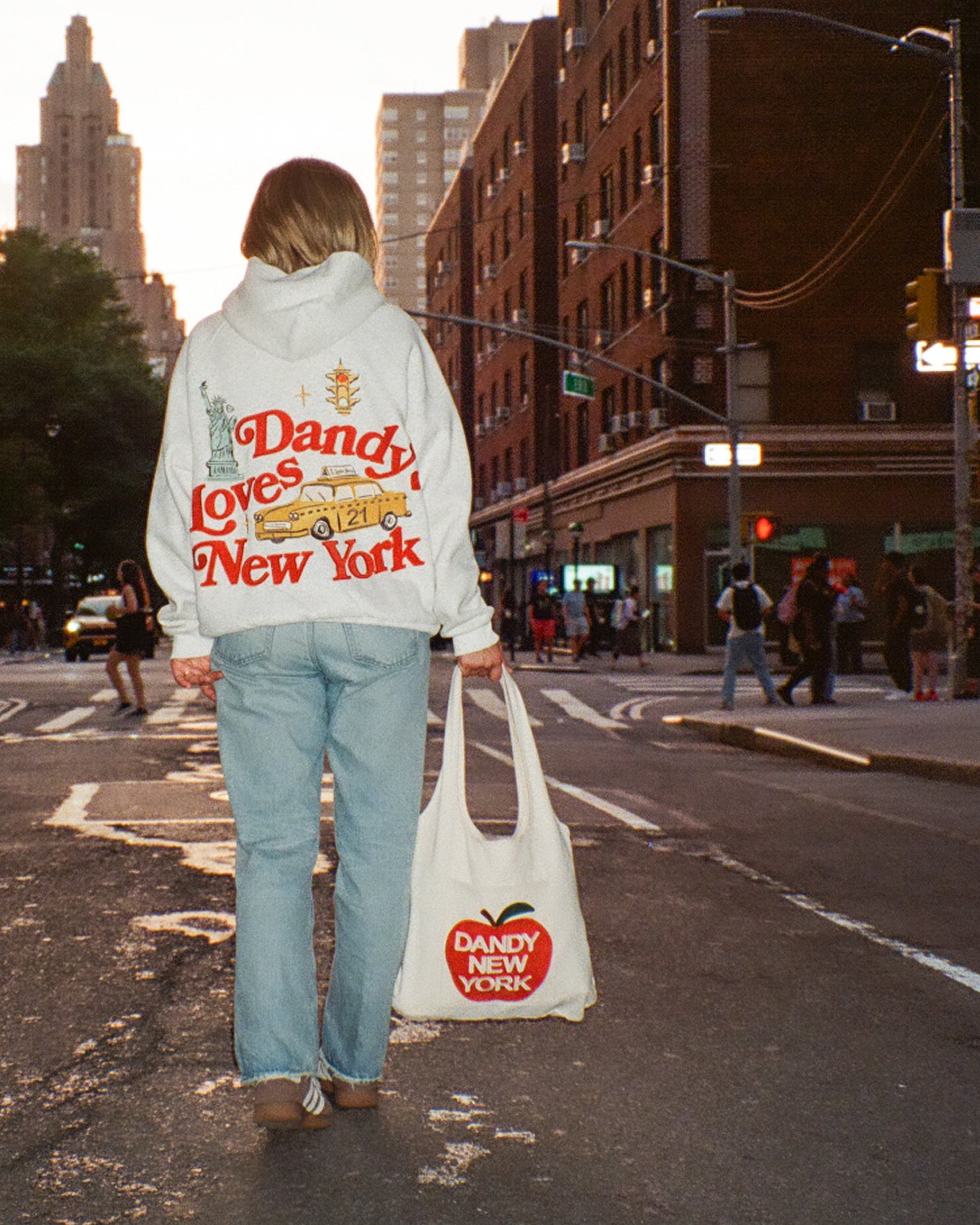 "Big Apple" Double-Sided Tote Bag