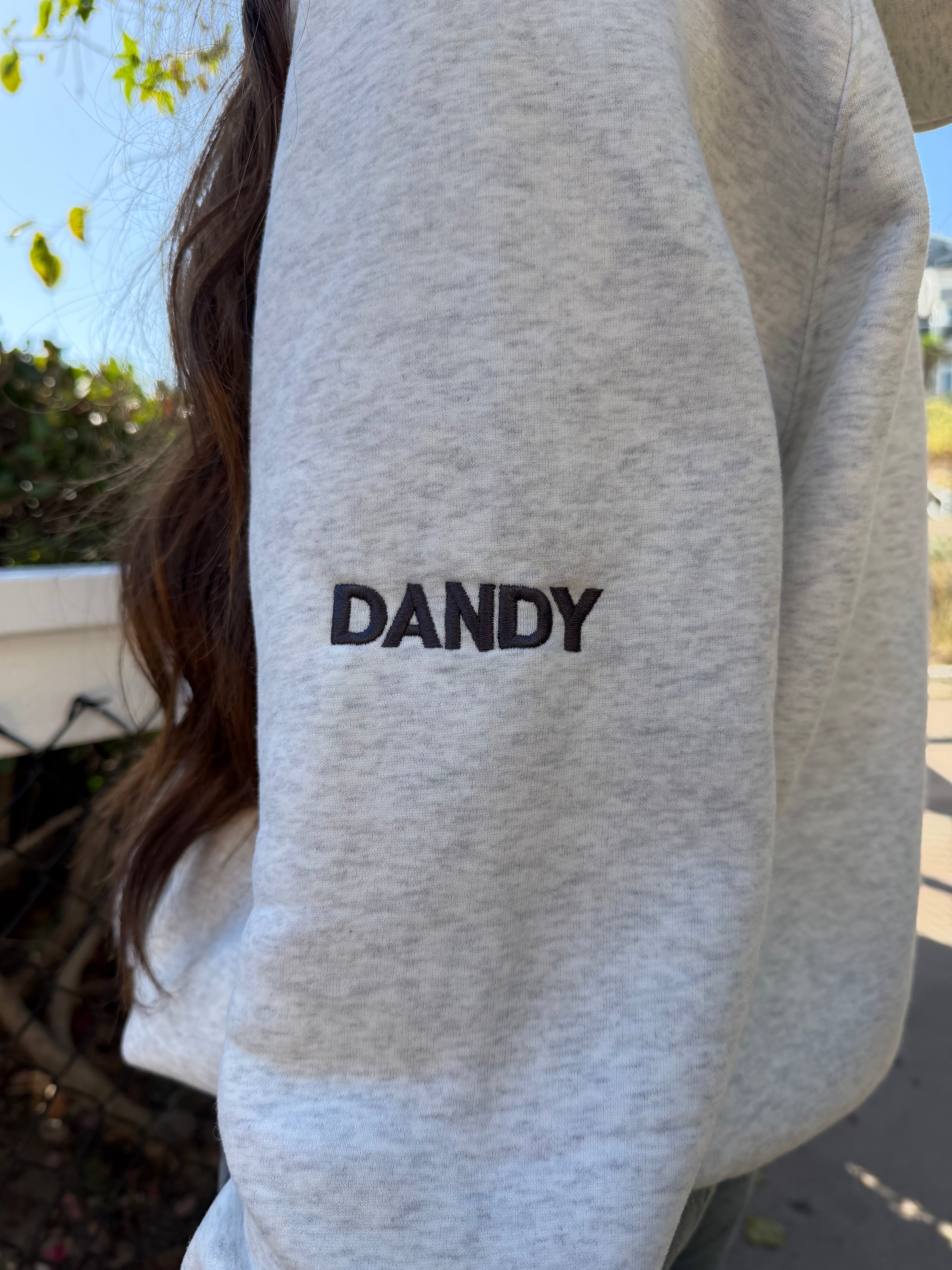 "Basics" Oversized Lux Hoodie in Heather Grey