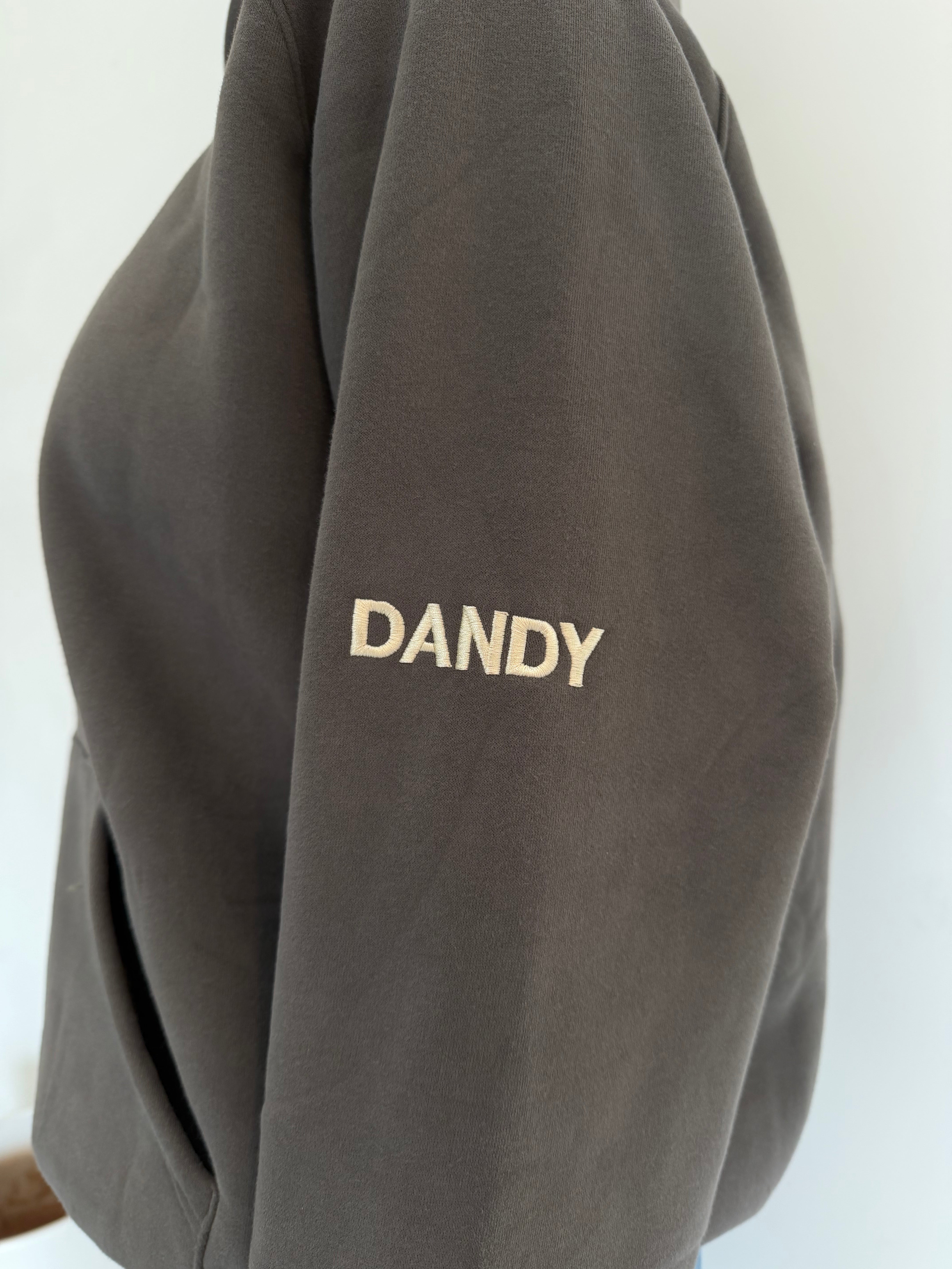 "Basics" Oversized Lux Hoodie in Charcoal Grey
