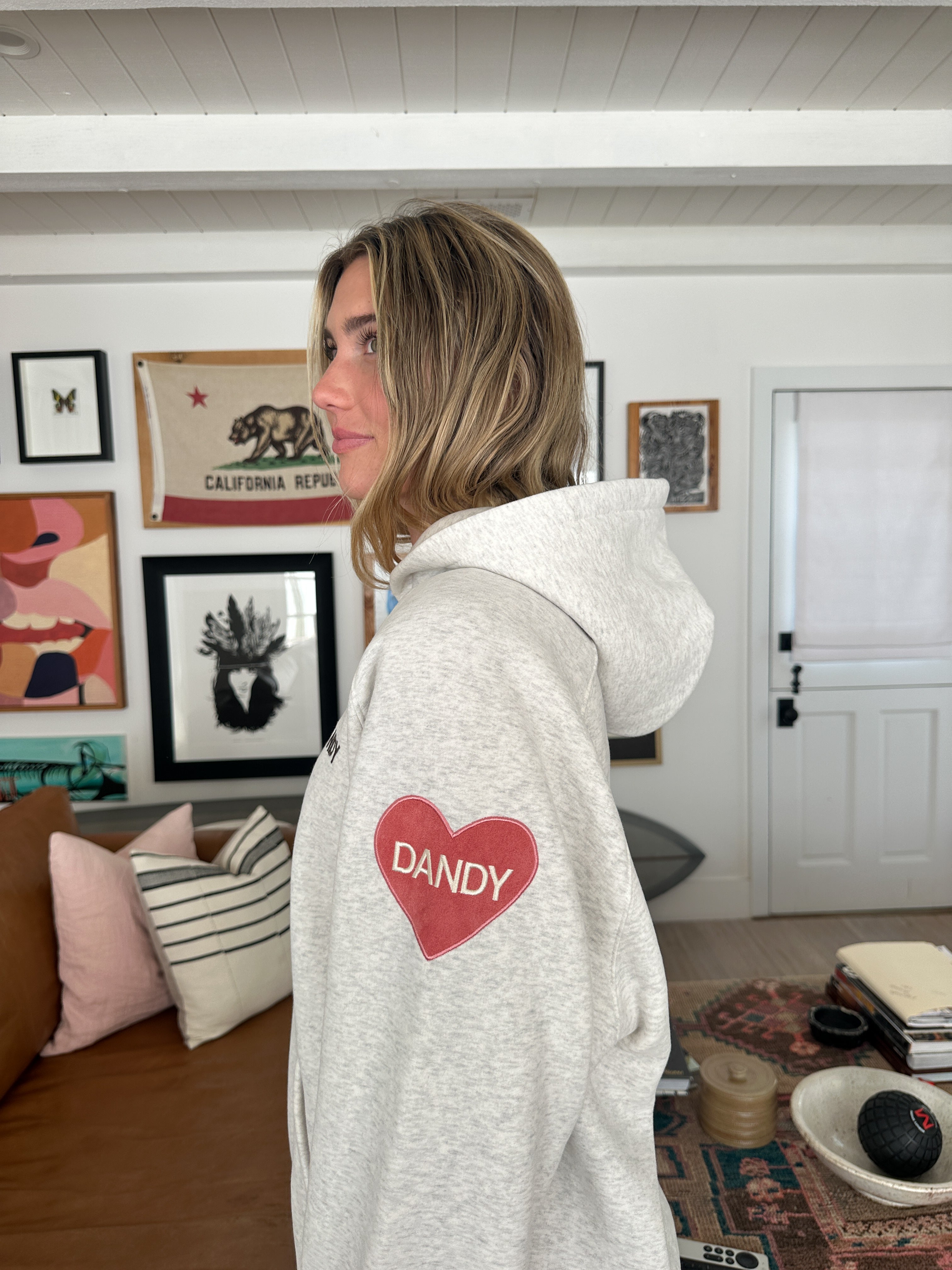 "Home" Limited Hoodie in Heather Gray