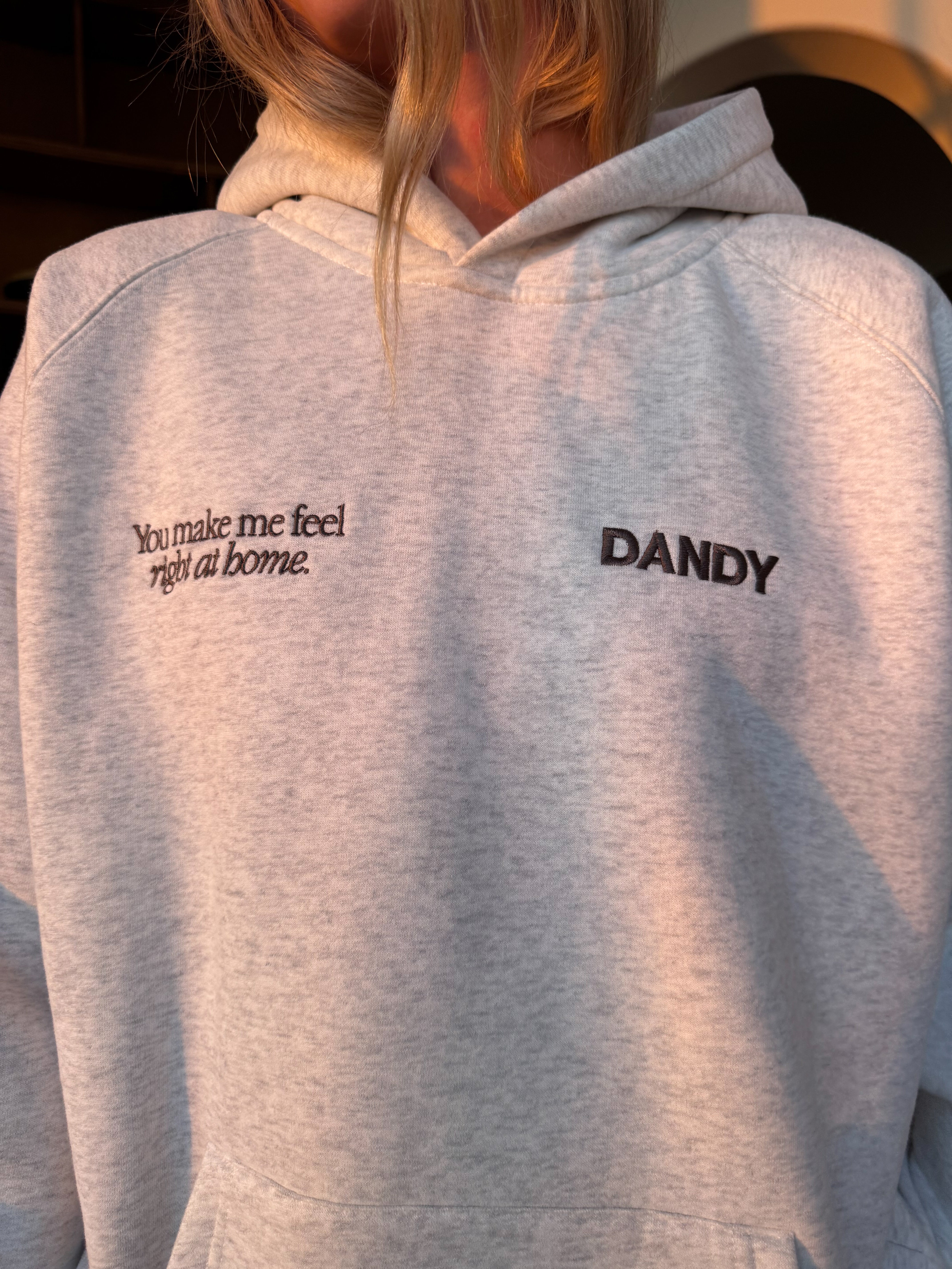 "Home" Limited Hoodie in Heather Gray