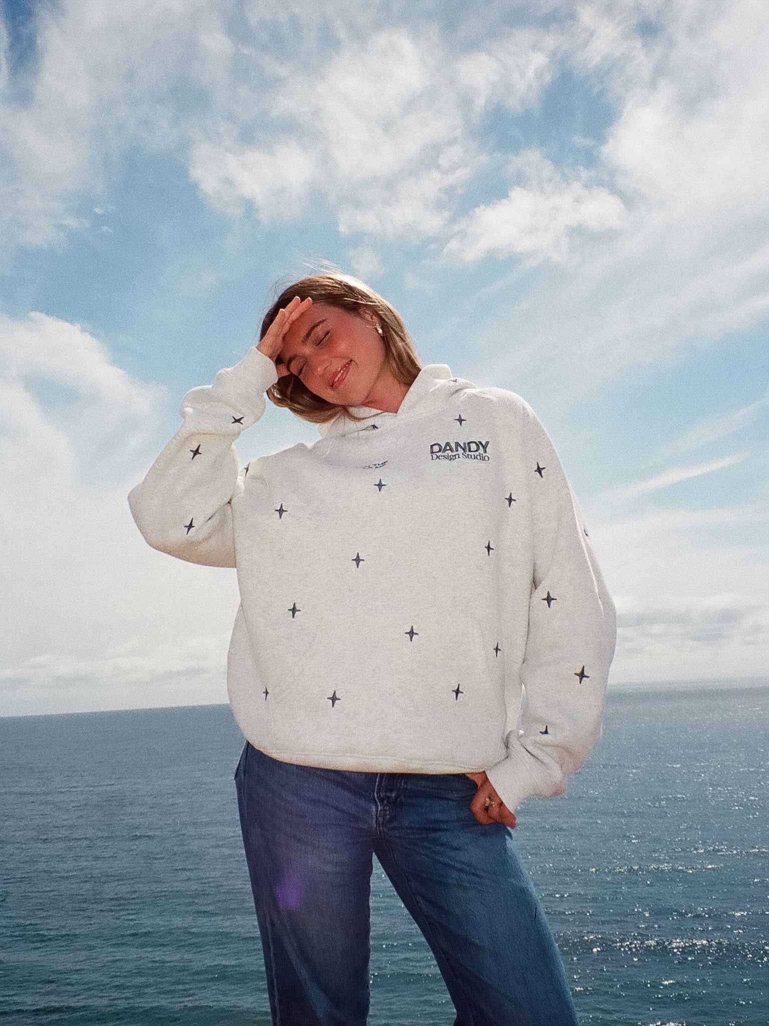 "World" Limited Hoodie in Heather Gray