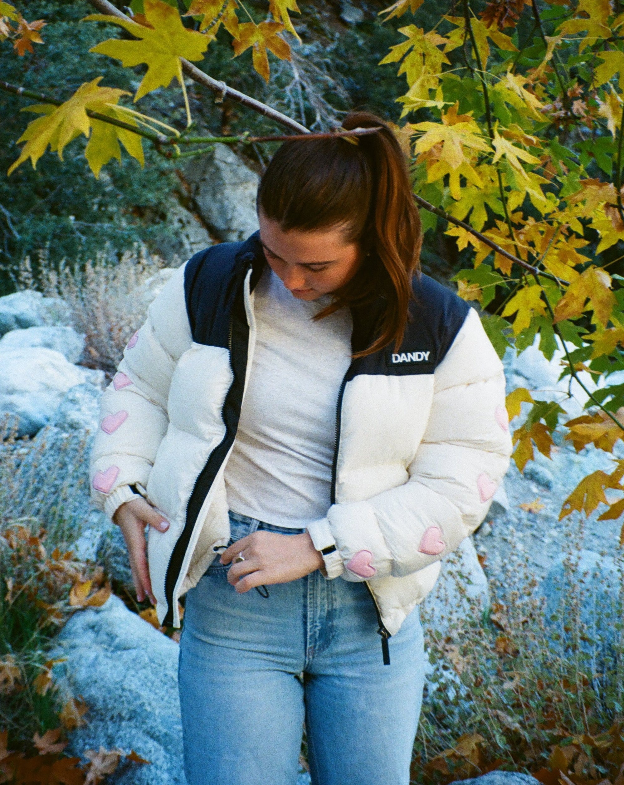 I Love You Puffer Jacket main image 1