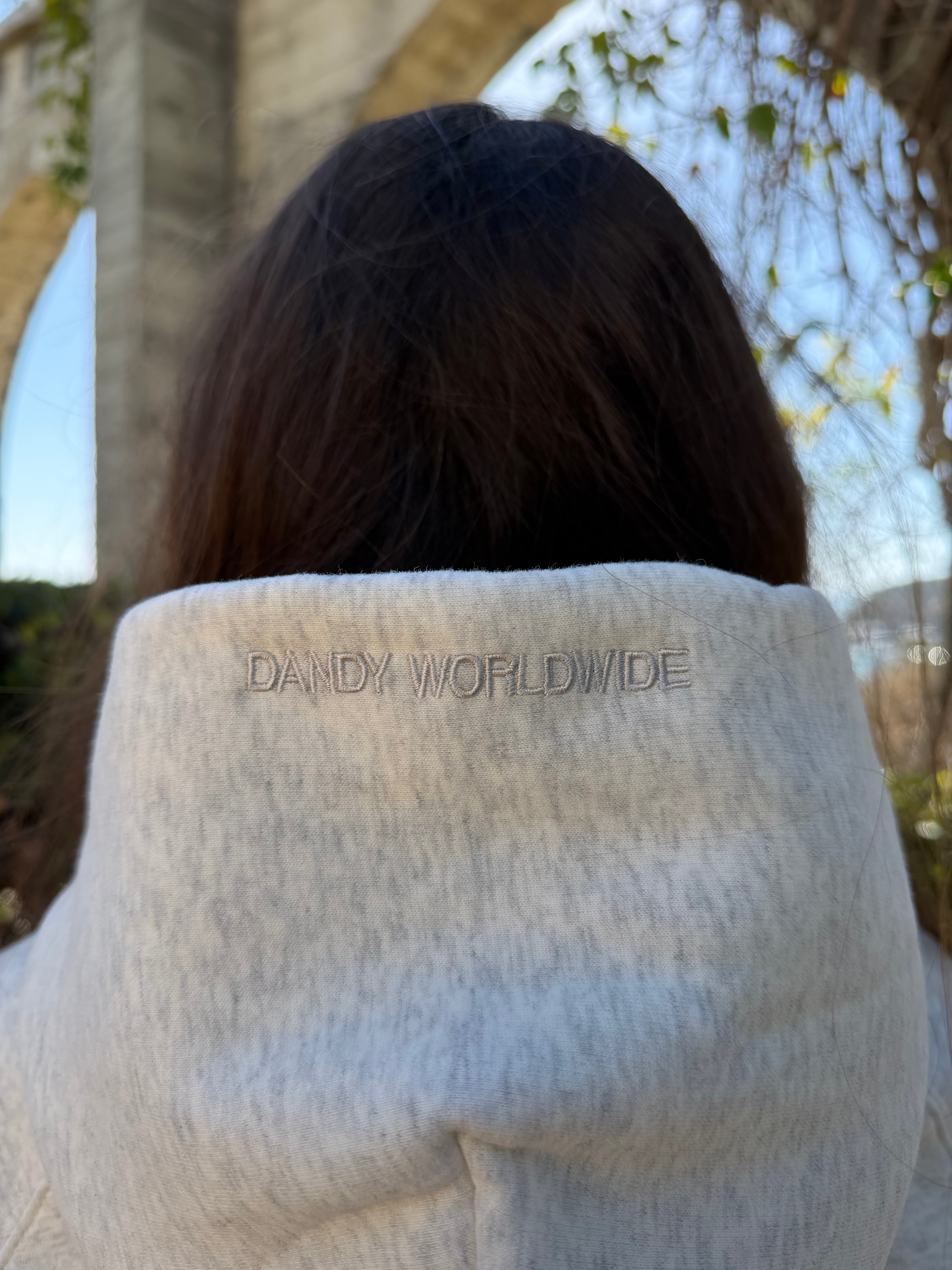 "Basics" Oversized Lux Hoodie in Heather Grey