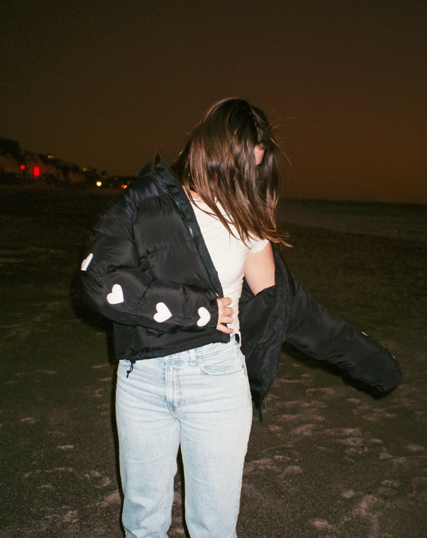 Suede My Heart Ruffle Shoulder Jacket