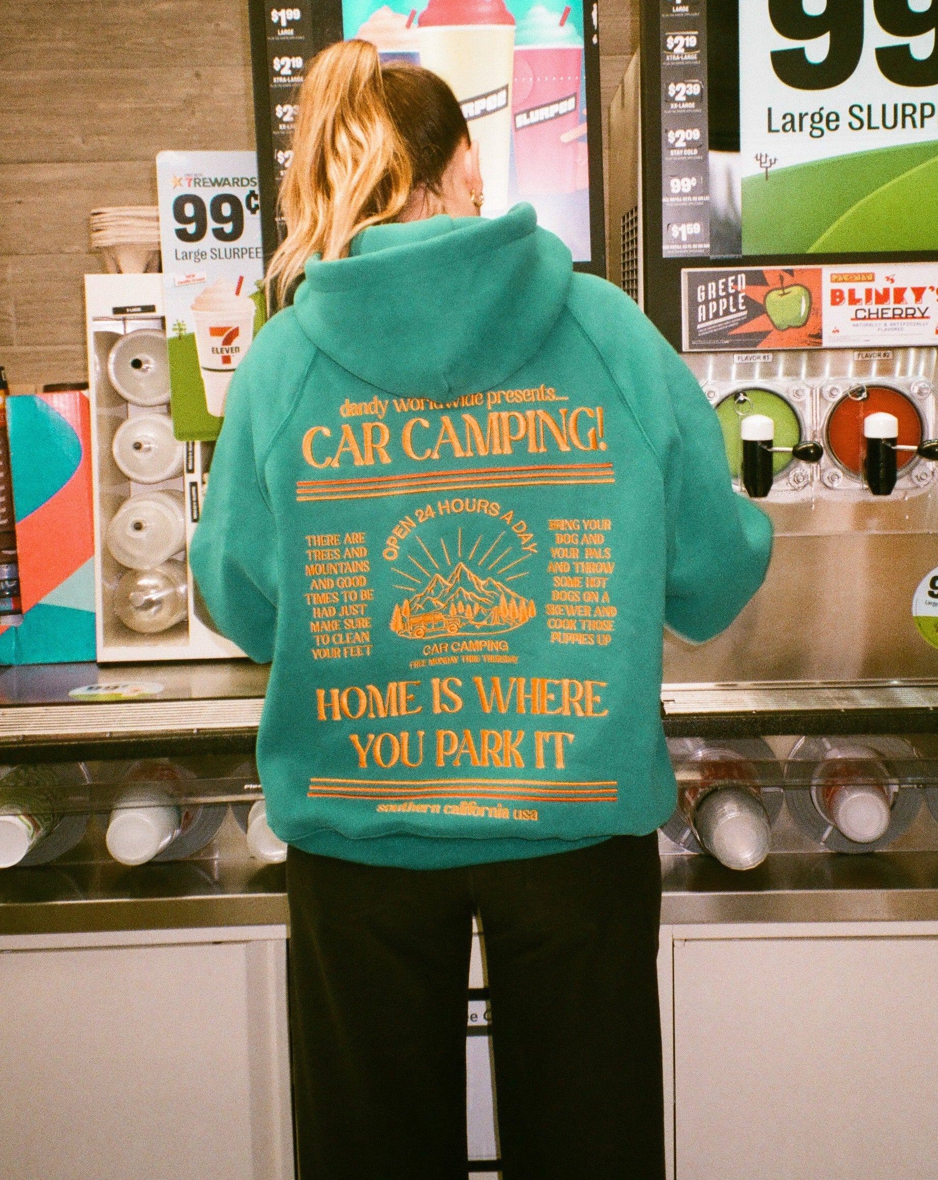 "Car Camping" Oversized Lux Hoodie